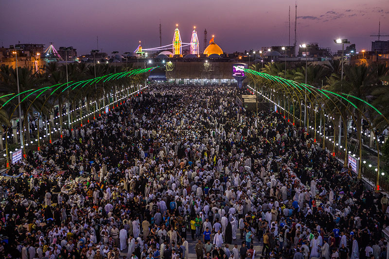 نیمہ شعبان کو امام حسین علیہ السلام کی زیارت کو آنے والے زائرین کے لئے حرم امام حسین کی جانب سے مثالی انتظامات مکمل