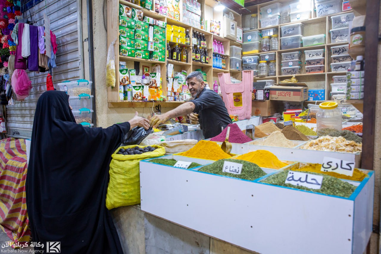 Kerbela’nın geçmiş ve günümüzü buluşturan çarşısı