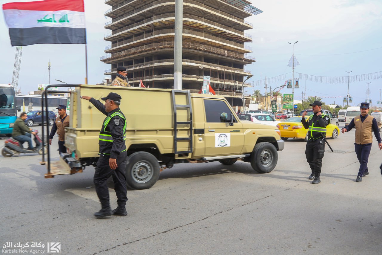 Kerbela, Şaban ayı ziyaretleri için güvenlik güçleri ile donatıldı