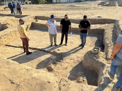 Bağdat'ta Sasani dönemine ait yerleşim kalıntıları keşfedildi