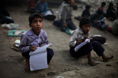 UNESCO states that 251 million children worldwide are not in school.