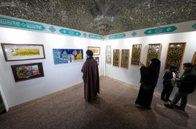 Over 300 artworks on display at Imam Ali Holy Shrine's International Islamic Arts Exhibition