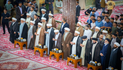 Cheik Al-Kerbala'i et le secrétaire du sanctuaire inaugurent le deuxième festival de la fatwa