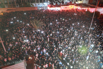 راية الامام الحسين (ع) ترفرف في صلاح الدين والموصل ايذاناً بحلول شهر محرم