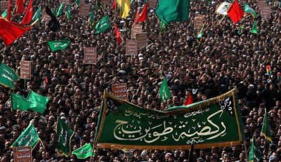 En images : La procession de la course de Tuwairij à Karbala