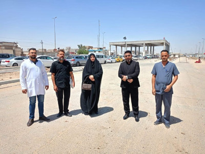 الفرق البيطرية:تقوم بفحص الحيونات المرافقة للمواكب الحسينية