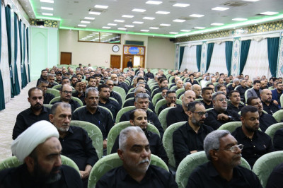 قسم حفظ النظام في العتبة الحسينية يقيم مؤتمره السنوي لشعبة المتطوعين