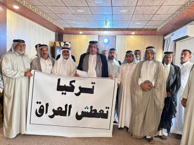 وقفة احتجاجية في كربلاء للمطالبة بمعالجة شحّة المياه