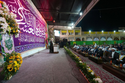 Al-Askariyain Holy Shrine celebrates the birth anniversary of Imam Hassan Al-Askari in Samarra