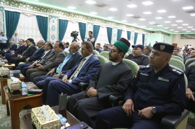 العتبة الحسينية تحتضن ندوة لتعزيز الوعي المجتمعي بأزمات المياه والتغير المناخي