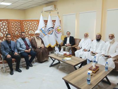 پاکستان: کراچی سے داؤدی بوہری جماعت کے نمائندہ وفد کی اسلام آباد میں حرمِ امام حسینؑ کے وفد سے ملاقات