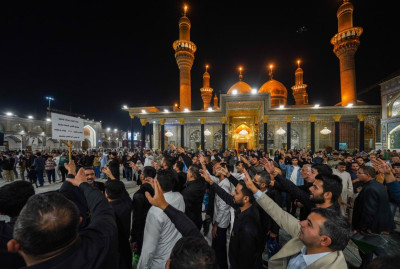 Mukaddes Kâzımiye (a.s) Türbesi Hz. Fatıma Zehra’nın (s.a) şehadet yıl dönümü için matem yürüyüşü düzenledi