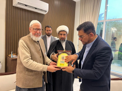 پاکستان : ورلڈ فیڈریشن خوجہ شیعہ اثنا عشری جماعت کے صدر کا امام حسینؑ ثقافتی سنٹر اسلام آباد کا دورہ