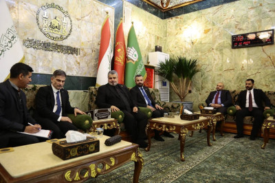 EU Ambassador visits the Holy Shrine of Imam Hussain and reviews its service and humanitarian projects