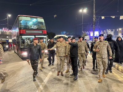 عمليات بغداد: عدم وجود اي قطوعات خلال الزيارة الرجبية