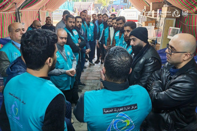 العتبة الحسينية المقدسة تقدم اكبر خدمة طبية لزوار الامام الكاظم عليه السلام