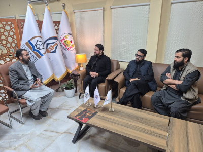 پاکستان: معروف نوحہ خواں جناب فرحان علی وارث کا امام حسینؑ ثقافتی سنٹر اسلام آباد کا دورہ