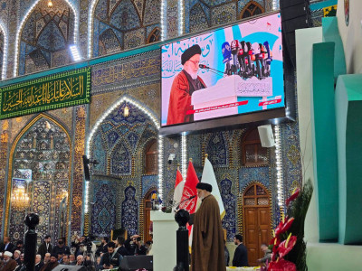 نہضتِ حسینی عالمی انسانی اقدار کی بنیاد ہے : مرجعِ دینیِ اعلیٰ کے نمائندے