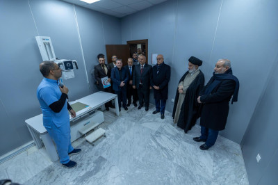 Al-Abbas Holy Shrine opens the Sayed Jafar Al-Hilli Emergency Medical Services Center