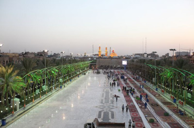 قسم المشاريع الهندسية في العتبة الحسينية تحدد موعد المباشرة بتوسعه بين الحرمين.