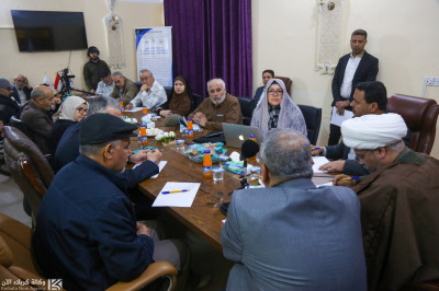 بالصور : زيارة الوفد التونسي لمركز الاعلام الدولي التابع للعتبة الحسينية المقدسة