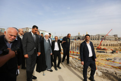 Aşura ve Erbain ziyaretlerini rahatlatacak proje: İmam Hasan (a.s.) Avlusu 4 ay içinde tamamlanıyor