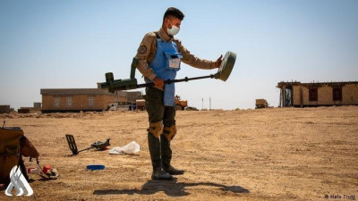 Iraqi Ministry of Environment announces clearance of nearly 4 billion square meters of landmines