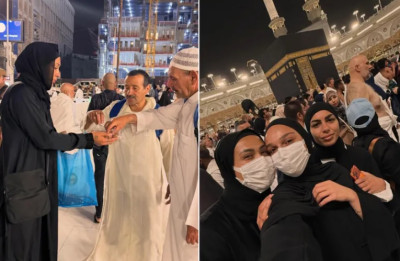Brazilian footballer performs Umrah after embracing Islam