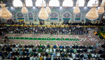 حرمِ امام حسینؑ میں محفلِ انس بالقرآن؛ دلوں کو منور کرتے روح پرور مناظر