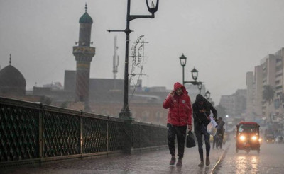 الانواء الجوية تتوقع سقوط أمطار رعدية وانخفاض في درجات الحرارة