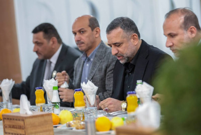 تكريما لجهودهم... العتبة الكاظمية تقيم مأدبة إفطار رمضانية لملاكتها