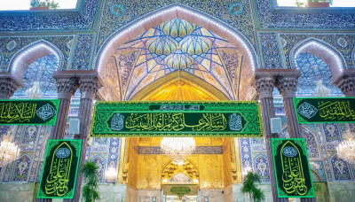 Hz. Hüseyin (a.s) Türbesi, İmam Hasan’ın (a.s) veladet yıldönümü için süslendi