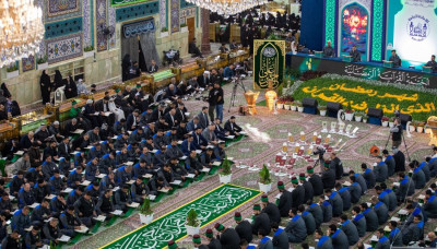 حرمِ حضرت امام حسین علیہ السلام میں دارالقرآن کے زیر اہتمام اُنس بالقرآن کا روح پرور منظر