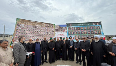 İmam Hüseyin Türbesi'nden bir heyet İran'daki Minab Okulu'nu ziyaret ederek şehit ailelerine başsağlığı diledi