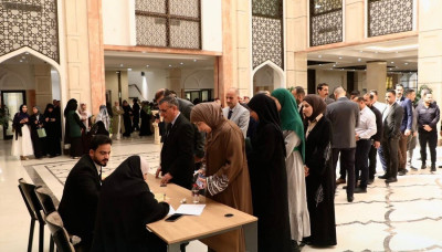 جامعة الزهراء عليها السلام التابعة للعتبة الحسينية المقدسة تطلق حملة للتبرعات للشعبين البناني والإيراني .