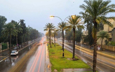 طقس العراق.. ارتفاع في درجات الحرارة مع فرصة لتساقط الامطار