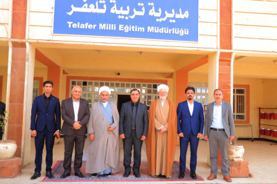 Hz. Hüseyin (a.s) Türbesi’nden Telafer’de eğitime güçlü destek