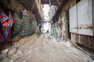 وسط كربلاء ... العتبة الحسينية تعلن عن بدء اعادة تاهيل (سوق العطارين)