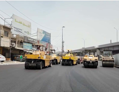 أمانة بغداد تؤهل 6 شوارع رئيسة في العاصمة