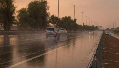 الأنواء الجوية تحدد موعد انتهاء موجة الأمطار في البلاد