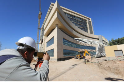 نسب إنجاز مستشفى خاتم الأنبياء(ص واله) التخصصي للقلب في كربلاء، أين وصلت ؟