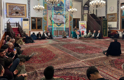 İmam Rıza’nın (a.s) veladet yıl dönümü, İstanbul'daki tarihi Valide Han Camii’nde anıldı