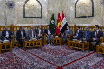 Italian Ambassador to Iraq visits the Al-Abbas Holy Shrine