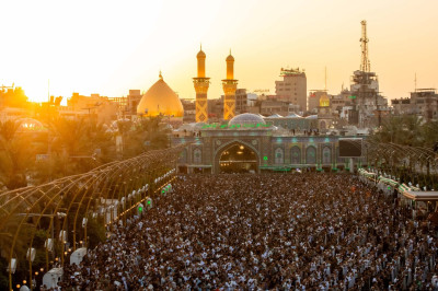 نجف اور کربلا میں نمازِ عیدالاضحیٰ کے روح پرور، ایمان افروز اور دل کو چھو لینے والے مناظر