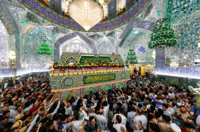 Imam Ali Holy Shrine welcomes thousands of devotees on Eid Al-Ghadir