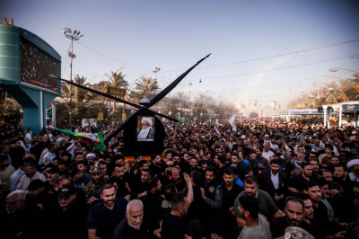 Büyük Dini Merci Ayetullah Muhammed el-Fayyad için Kerbela’da cenaze töreni düzenlendi