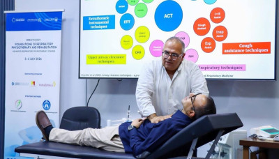 Le Centre Imam al‑Hadi (as) du SSIH organise un cours de formation spécialisé en physiothérapie et rééducation respiratoire