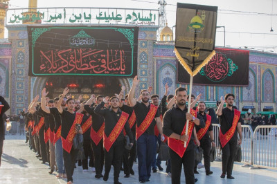 کربلا: یونیورسٹی طلبہ کے عظیم الشان جلوسِ عزا کی یادگار تصویری جھلکیاں