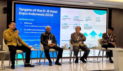 Indonesia promotes halal economic cooperation at D-8 Halal Expo 2026