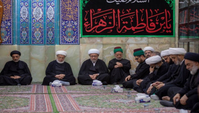 Representative of the Supreme Religious Authority attends mourning ceremony at Imam Hussain Holy Shrine honoring Imam Zain Al-Abideen (PBUH)
